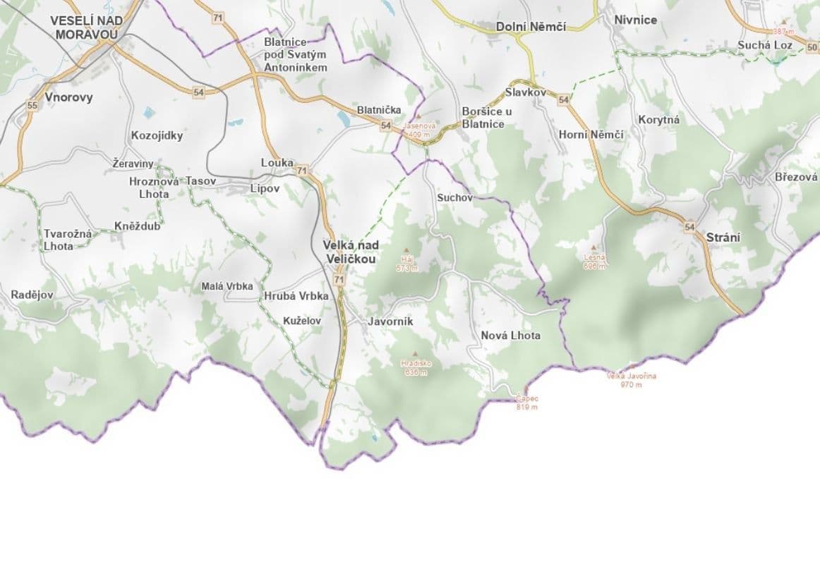 Prodej pozemku 8.276 m², Javorník, Jihomoravský kraj Prodej pozemku 8.276 m², Javorník, Jihomoravský kraj