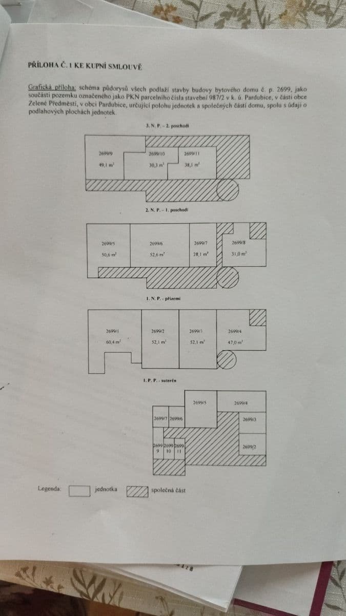 Prodej bytu 2+kk 50 m², Hronovická, Pardubice, Pardubický kraj Prodej bytu 2+kk 50 m², Hronovická, Pardubice, Pardubický kraj