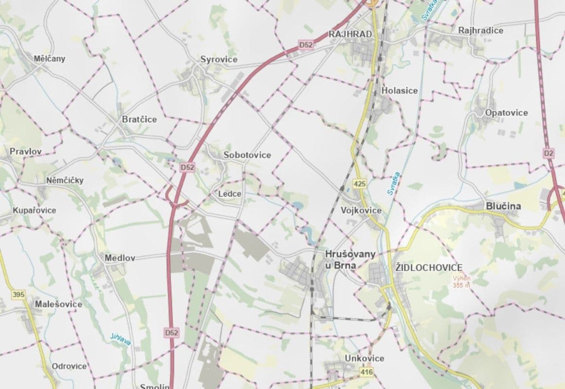 Prodej pozemku 2.428 m², Vojkovice, Jihomoravský kraj Prodej pozemku 2.428 m², Vojkovice, Jihomoravský kraj