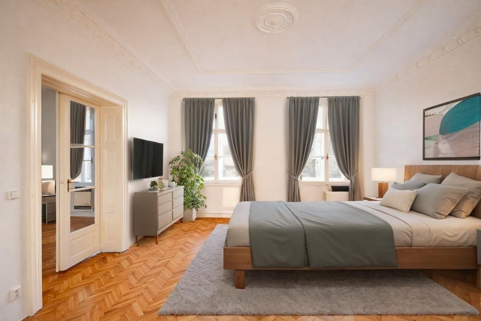 Prodej bytu 2+1 94 m², Karlínské náměstí, Praha, Praha Prodej bytu 2+1 94 m², Karlínské náměstí, Praha, Praha