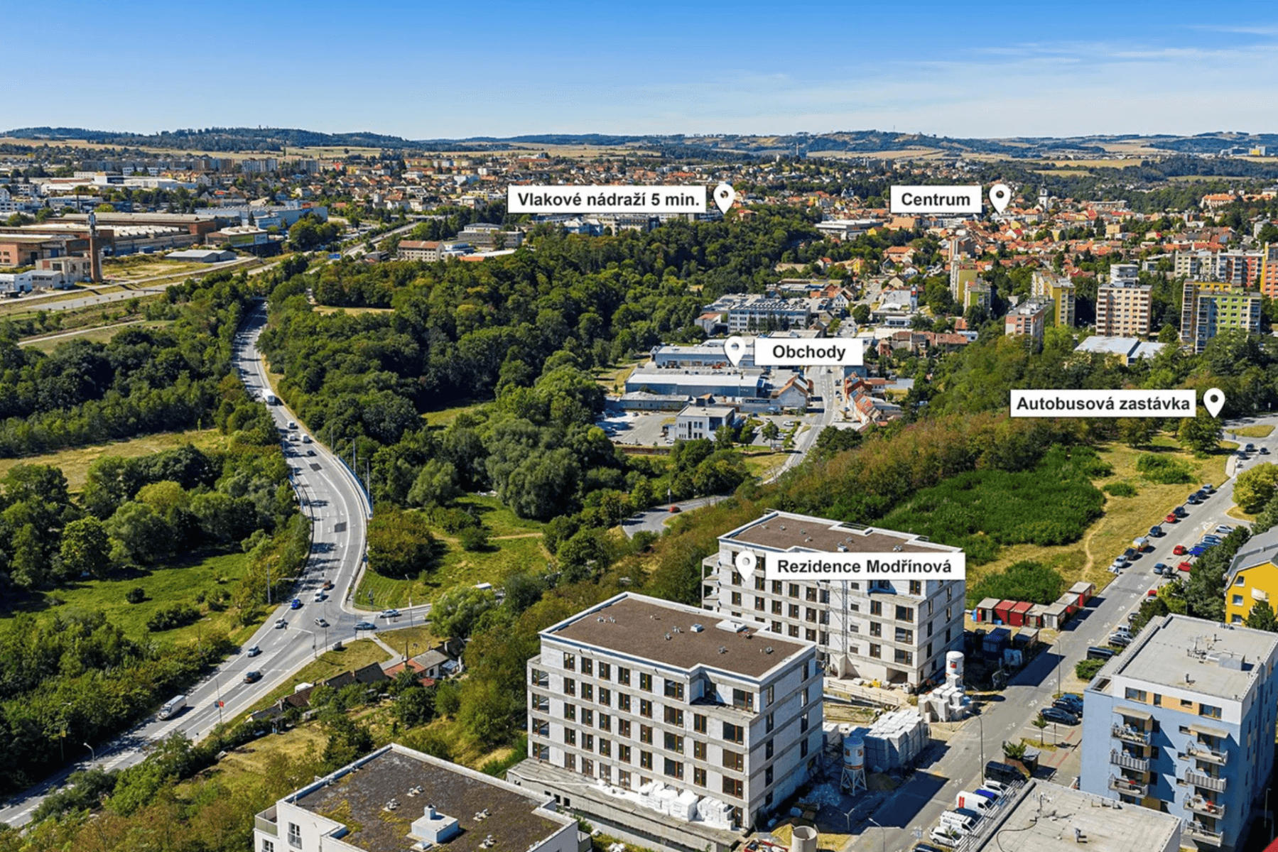 Pronájem bytu 2+kk 60 m², Modřínová, Třebíč, Kraj Vysočina Pronájem bytu 2+kk 60 m², Modřínová, Třebíč, Kraj Vysočina