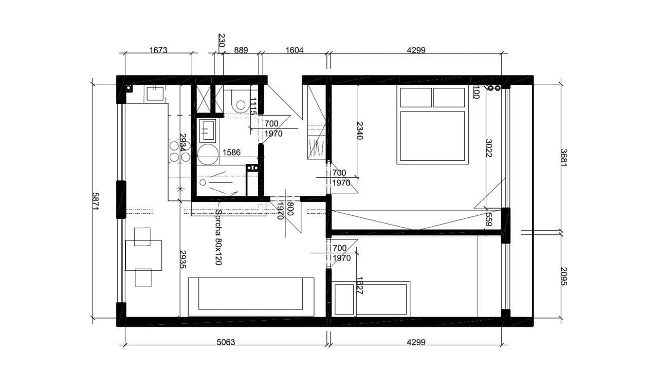 Pronájem bytu 3+kk 62 m², U Stadionu, Chrudim, Pardubický kraj Pronájem bytu 3+kk 62 m², U Stadionu, Chrudim, Pardubický kraj