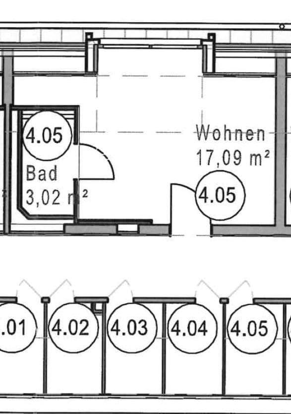 Pronájem bytu 1+1 21 m², Gabelsbergerstraße 20, Erlangen, Bavorsko Pronájem bytu 1+1 21 m², Gabelsbergerstraße 20, Erlangen, Bavorsko