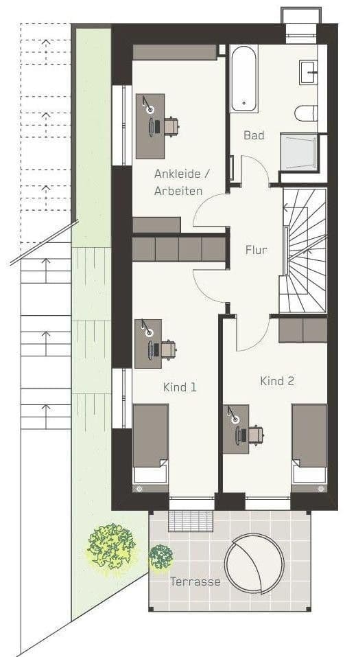 Pronájem domu 136 m², pozemek 350 m², Steinenbronner Straße 31, Sindelfingen, Bádensko-Württembersko Pronájem domu 136 m², pozemek 350 m², Steinenbronner Straße 31, Sindelfingen, Bádensko-Württembersko