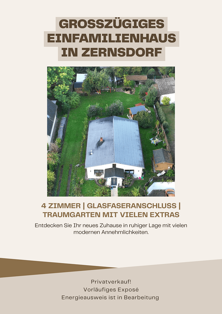Prodej domu 98 m², pozemek 1.130 m², Königs Wusterhausen, Braniborsko Prodej domu 98 m², pozemek 1.130 m², Königs Wusterhausen, Braniborsko