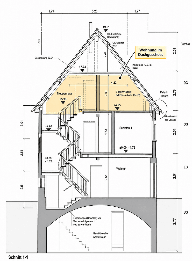 Prodej bytu 2+1 45 m², Friedrichstraße 8, Vaihingen an der Enz, Bádensko-Württembersko Prodej bytu 2+1 45 m², Friedrichstraße 8, Vaihingen an der Enz, Bádensko-Württembersko