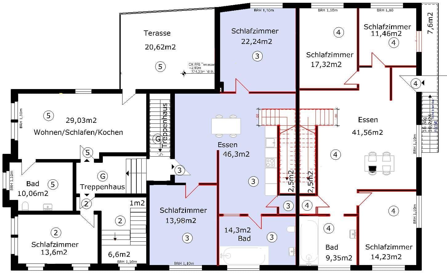 Prodej bytu 5+1 166 m², Königheim, Bádensko-Württembersko Prodej bytu 5+1 166 m², Königheim, Bádensko-Württembersko