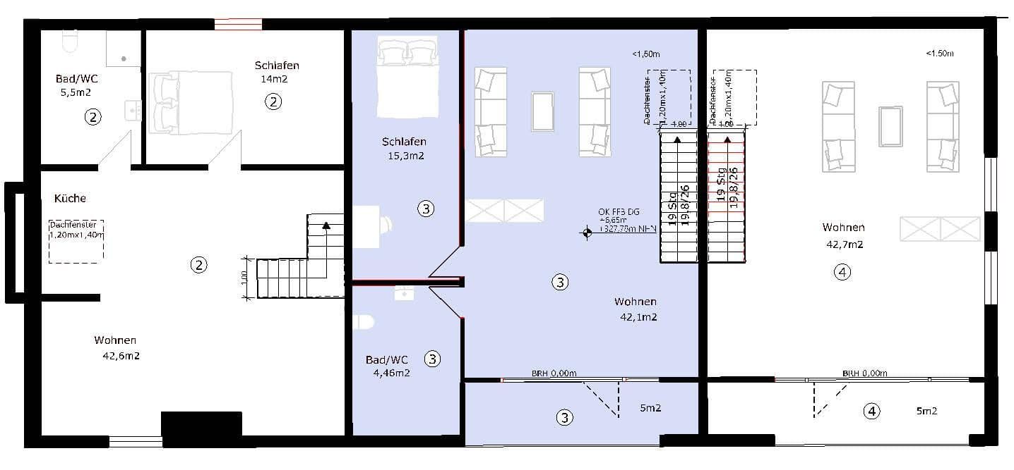 Prodej bytu 5+1 166 m², Königheim, Bádensko-Württembersko Prodej bytu 5+1 166 m², Königheim, Bádensko-Württembersko