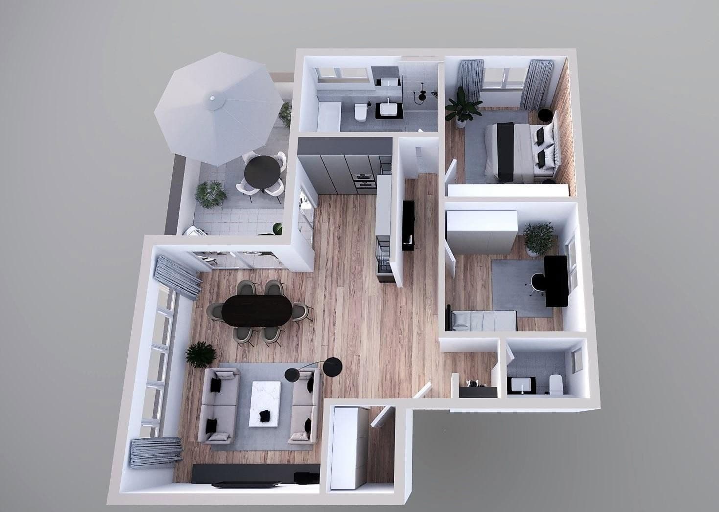 Prodej bytu 3+kk 104 m², Philippsburg, Bádensko-Württembersko Prodej bytu 3+kk 104 m², Philippsburg, Bádensko-Württembersko