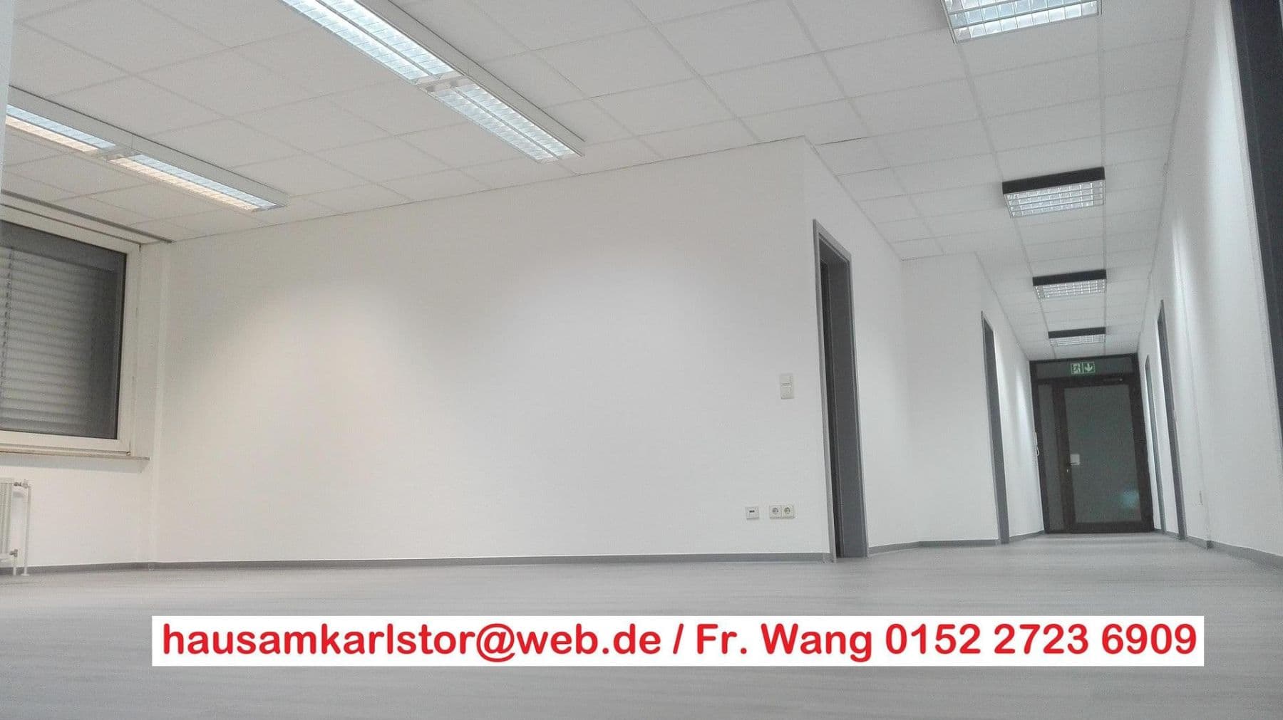 Pronájem kanceláře 233 m², GartenStr. 26, Karlsruhe, Bádensko-Württembersko Pronájem kanceláře 233 m², GartenStr. 26, Karlsruhe, Bádensko-Württembersko