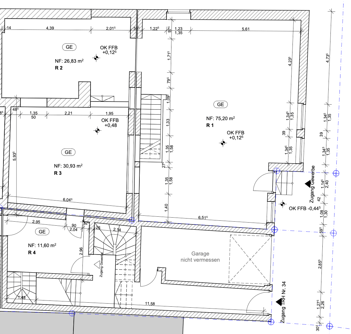 Pronájem nebytového prostoru 230 m², Bochumer Straße 36, Essen, Severní Porýní-Vestfálsko Pronájem nebytového prostoru 230 m², Bochumer Straße 36, Essen, Severní Porýní-Vestfálsko
