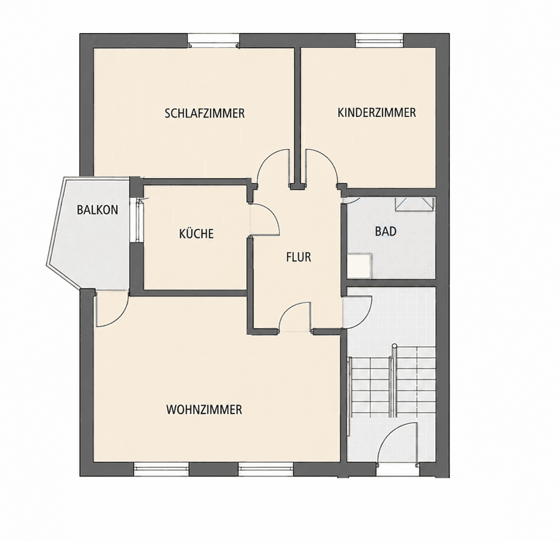 Pronájem bytu 3+1 62 m², Bonn, Severní Porýní-Vestfálsko Pronájem bytu 3+1 62 m², Bonn, Severní Porýní-Vestfálsko