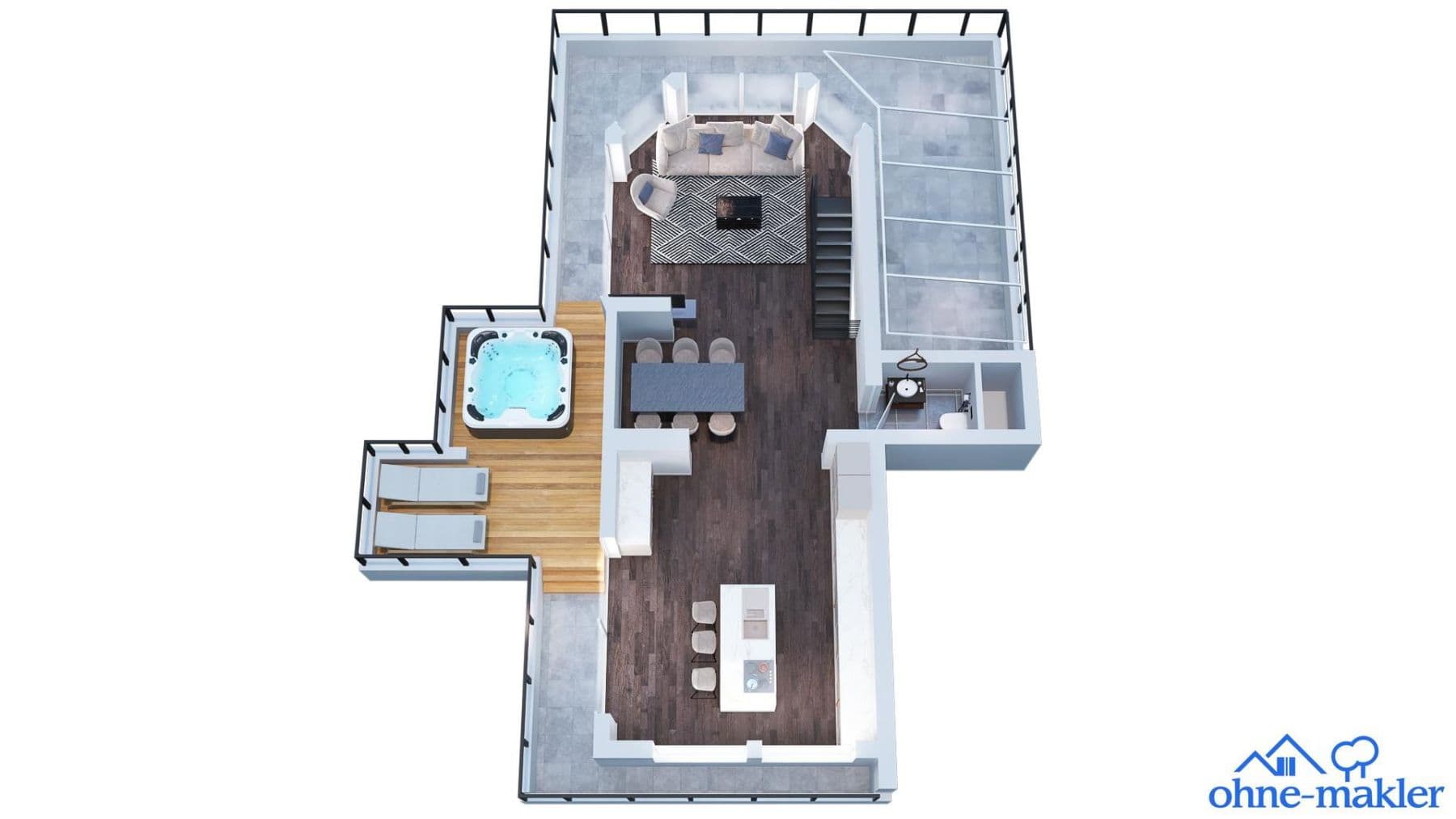 Pronájem bytu 4+1 196 m², Limburg an der Lahn, Hessen Pronájem bytu 4+1 196 m², Limburg an der Lahn, Hessen