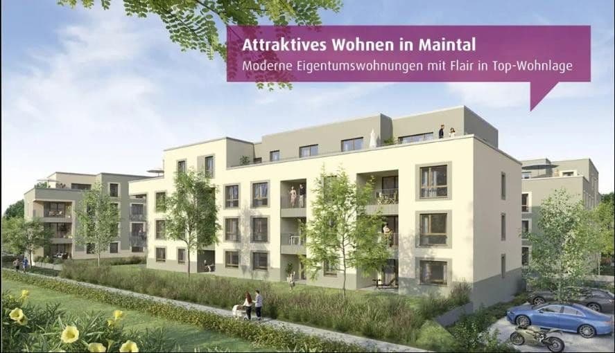 Pronájem bytu 2+1 65 m², Herbert-Belser-Ring 2, 63477 Maintal, Maintal, Hessen Pronájem bytu 2+1 65 m², Herbert-Belser-Ring 2, 63477 Maintal, Maintal, Hessen
