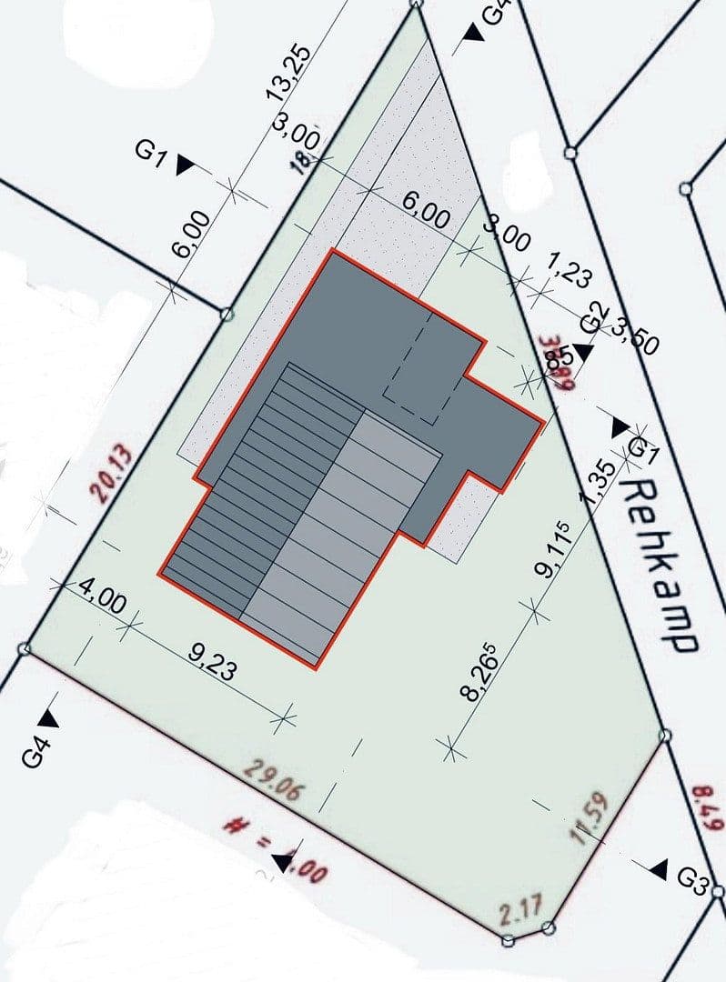 Prodej pozemku 794 m², Buchholz in der Nordheide, Dolní Sasko Prodej pozemku 794 m², Buchholz in der Nordheide, Dolní Sasko