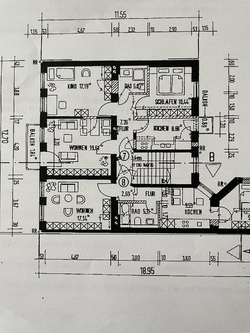 Pronájem bytu 3+1 72 m², Fouquéstraße 8, Brandenburg an der Havel, Braniborsko Pronájem bytu 3+1 72 m², Fouquéstraße 8, Brandenburg an der Havel, Braniborsko
