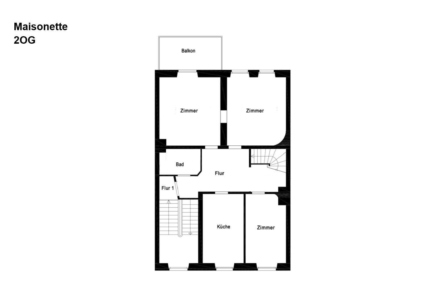Pronájem bytu 5+1 145 m², Kohlhökerstrasse, Bremen, Bremen Pronájem bytu 5+1 145 m², Kohlhökerstrasse, Bremen, Bremen