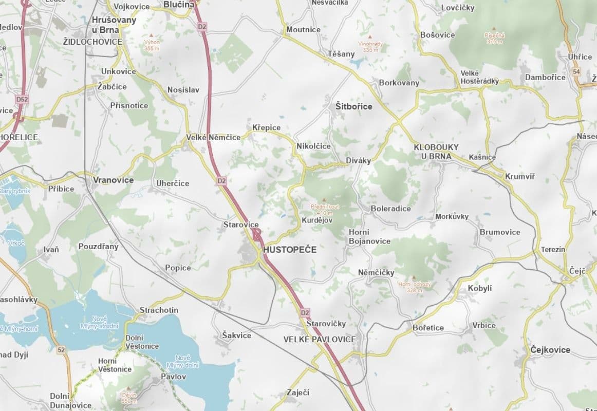 Prodej pozemku 14.274 m², Hustopeče, Jihomoravský kraj Prodej pozemku 14.274 m², Hustopeče, Jihomoravský kraj