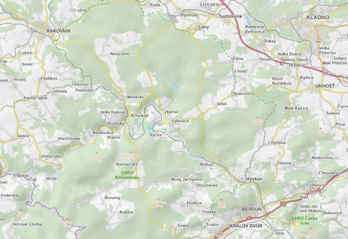 Prodej pozemku 70.676 m², Zbečno, Středočeský kraj Prodej pozemku 70.676 m², Zbečno, Středočeský kraj