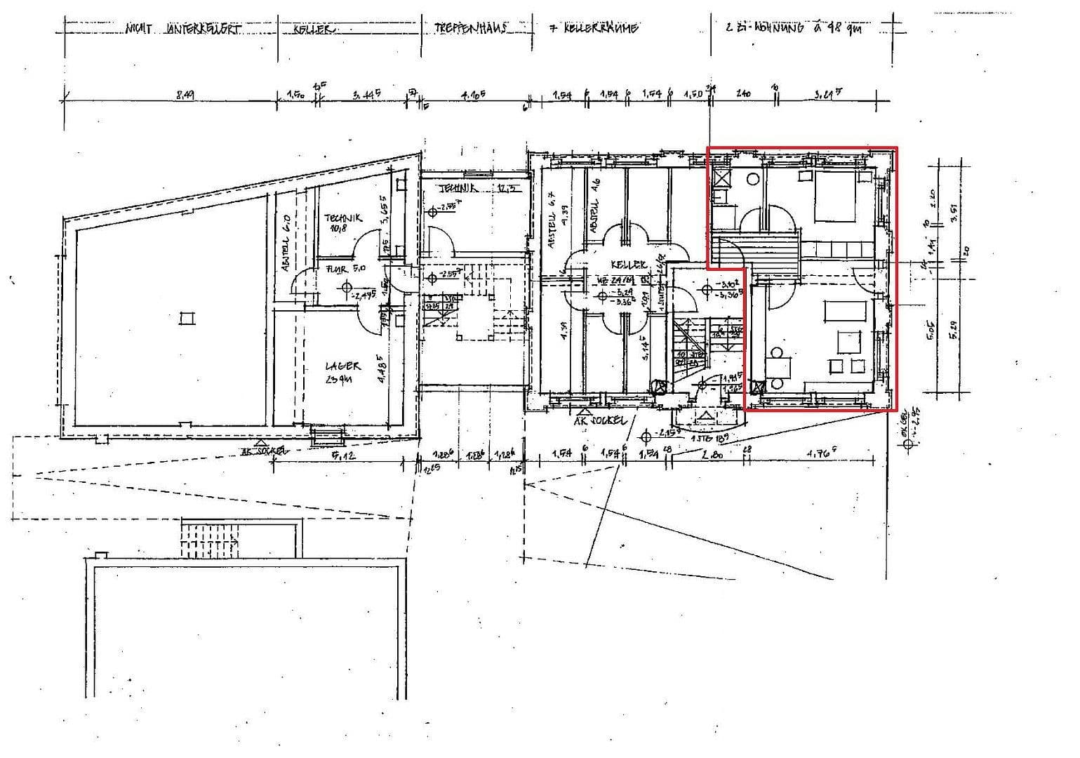 Pronájem bytu 2+1 43 m², Marienstr. 4, Nové Střelice, Mecklenburg-Vorpommern Pronájem bytu 2+1 43 m², Marienstr. 4, Nové Střelice, Mecklenburg-Vorpommern