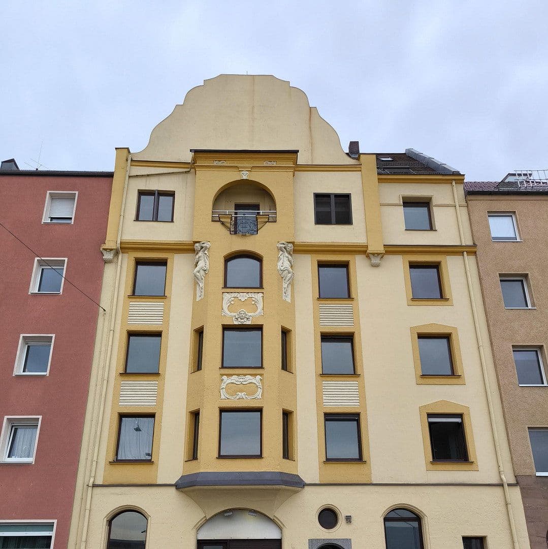 Pronájem bytu 3+1 58 m², Pfälzerstraße 56, Nürnberg, Bavorsko Pronájem bytu 3+1 58 m², Pfälzerstraße 56, Nürnberg, Bavorsko