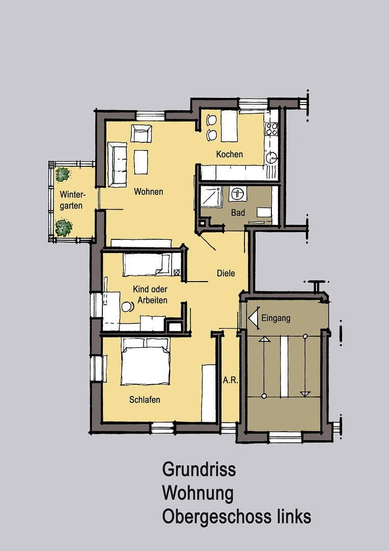 Pronájem bytu 3+1 80 m², Dresden, Sasko Pronájem bytu 3+1 80 m², Dresden, Sasko