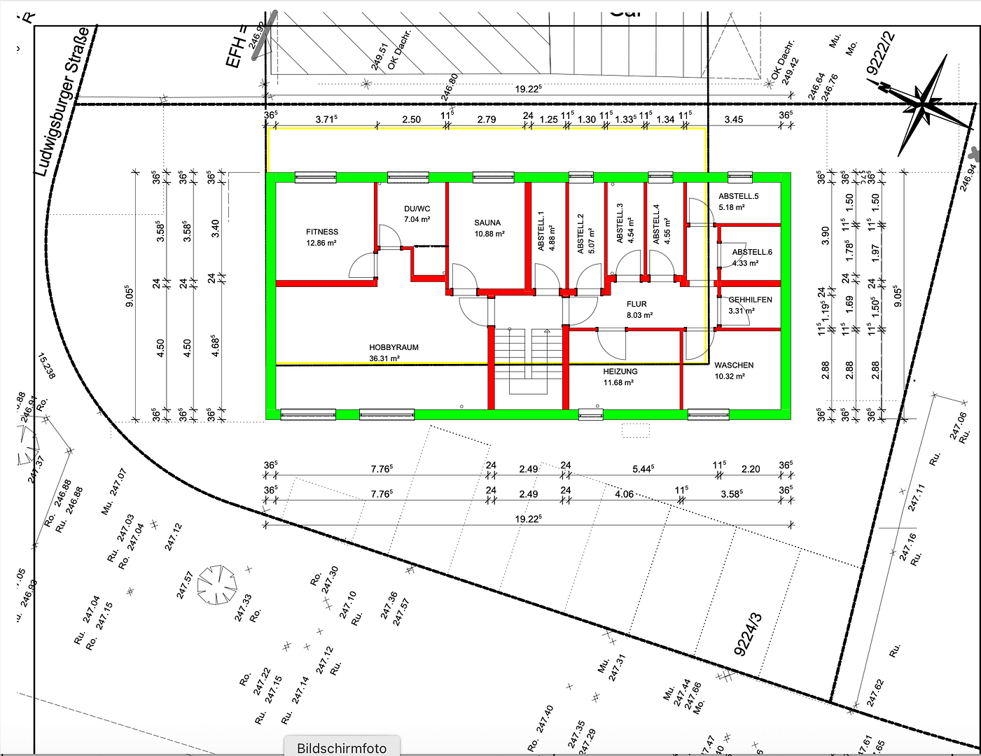 Prodej pozemku 539 m², Ludwigsburger Str. 131, Ludwigsburg, Bádensko-Württembersko Prodej pozemku 539 m², Ludwigsburger Str. 131, Ludwigsburg, Bádensko-Württembersko