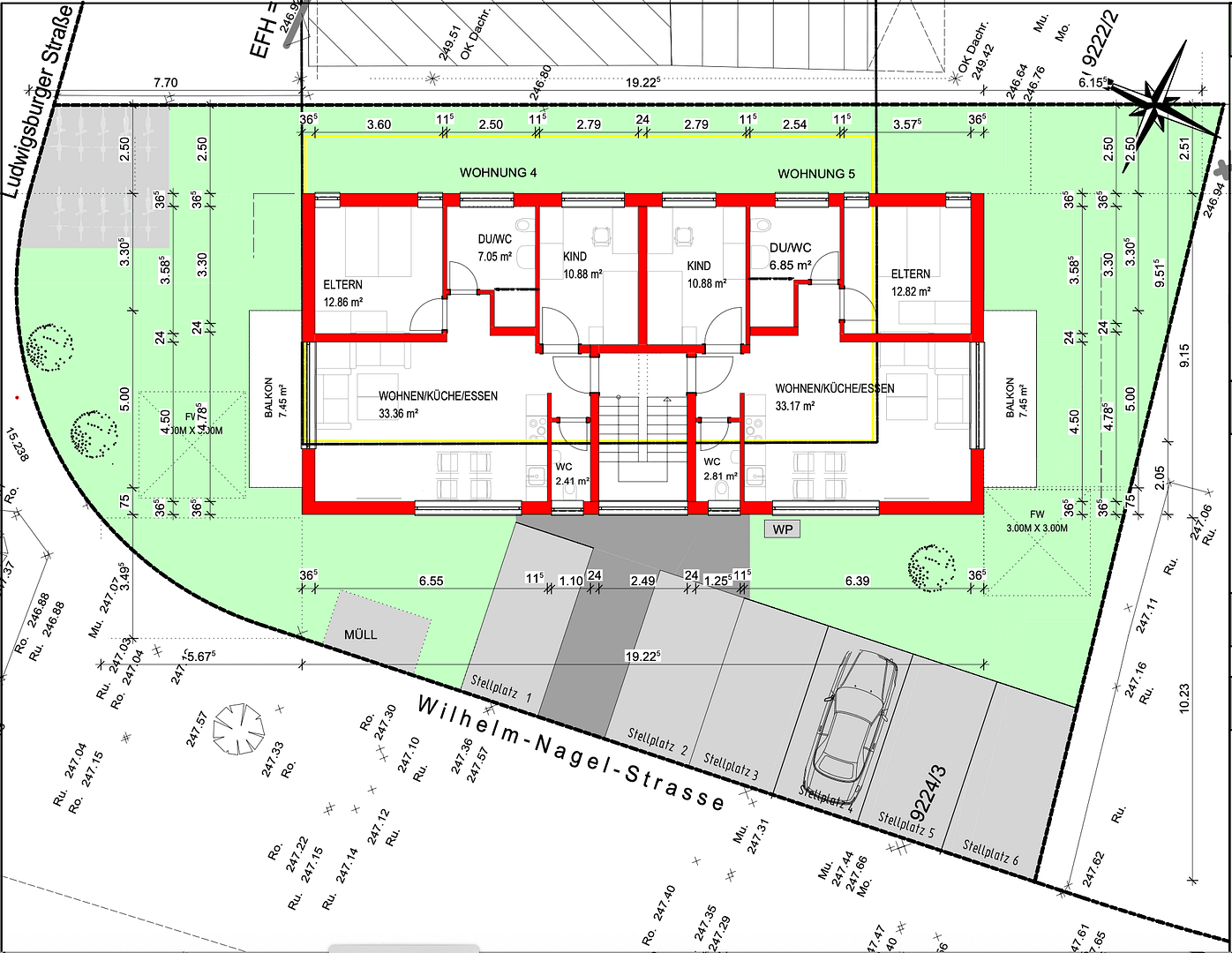 Prodej pozemku 539 m², Ludwigsburger Str. 131, Ludwigsburg, Bádensko-Württembersko Prodej pozemku 539 m², Ludwigsburger Str. 131, Ludwigsburg, Bádensko-Württembersko