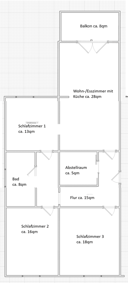 Pronájem bytu 4+1 106 m², Erzhausen, Hessen Pronájem bytu 4+1 106 m², Erzhausen, Hessen