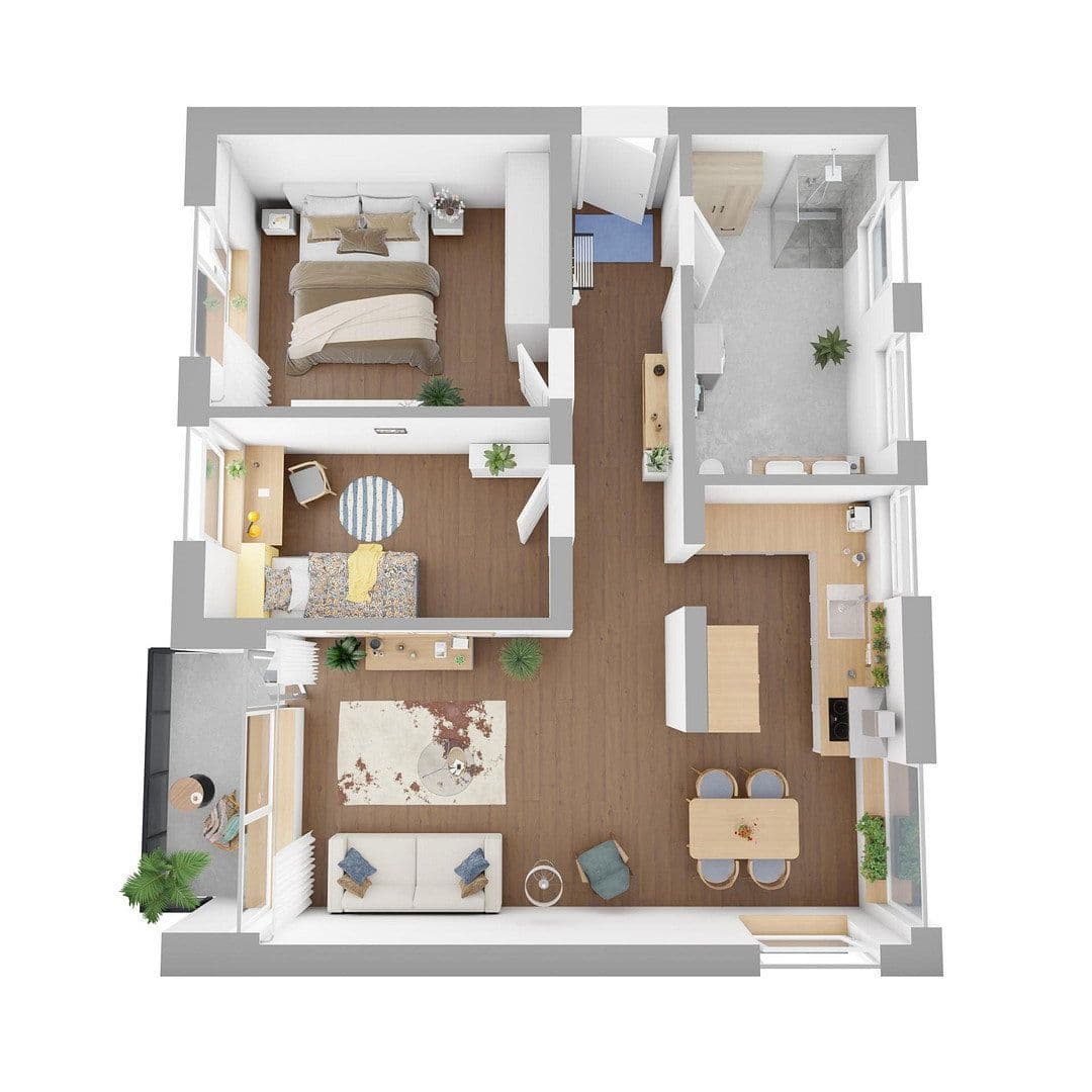 Pronájem bytu 3+1 71 m², Karl-Krösche Str. 6+8, Alfeld (Leine), Dolní Sasko Pronájem bytu 3+1 71 m², Karl-Krösche Str. 6+8, Alfeld (Leine), Dolní Sasko