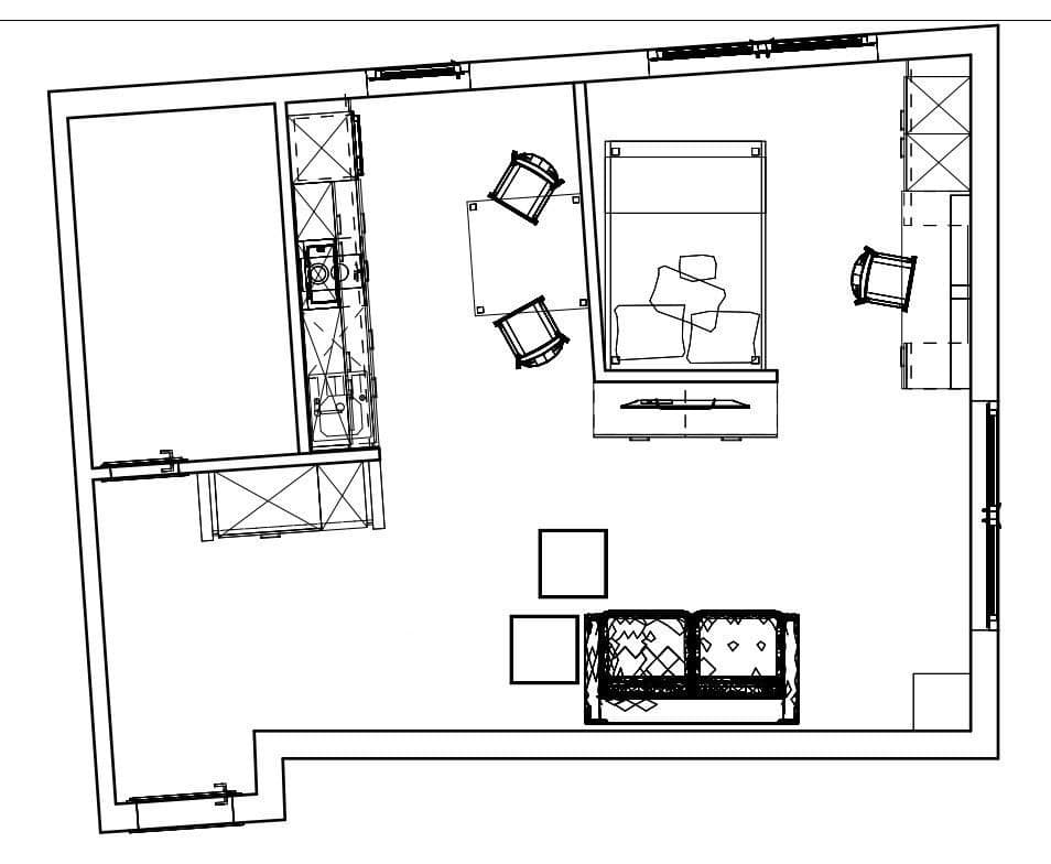Pronájem bytu 1+1 41 m², Berlin, Berlín Pronájem bytu 1+1 41 m², Berlin, Berlín