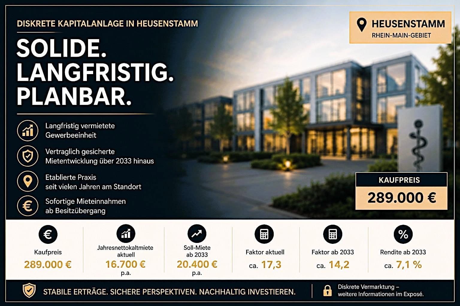 Prodej kanceláře 82 m², Kantstraße 38, Heusenstamm, Hessen Prodej kanceláře 82 m², Kantstraße 38, Heusenstamm, Hessen