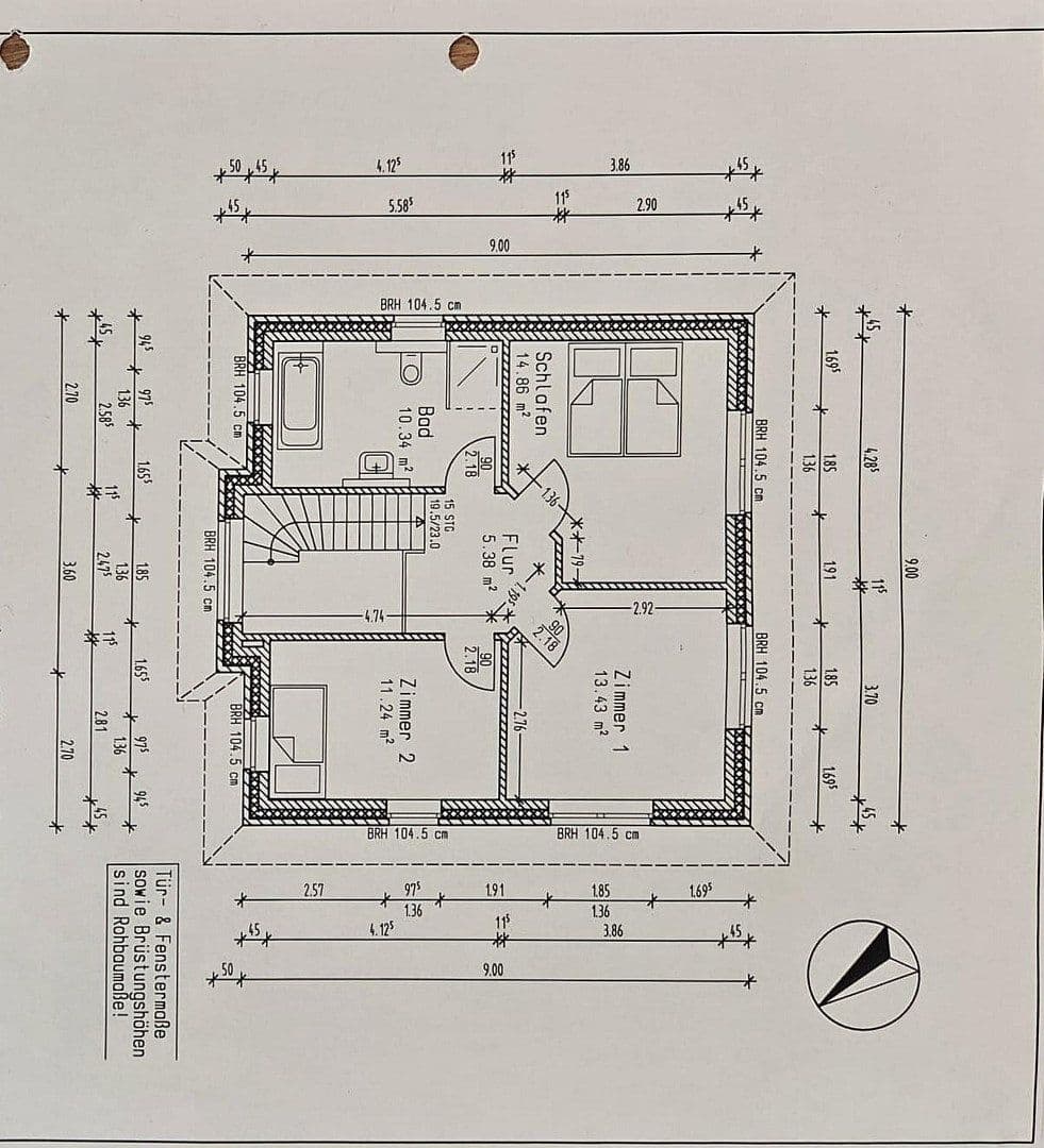 Prodej domu 120 m², pozemek 557 m², Breitenburg, Šlesvicko-Holštýnsko Prodej domu 120 m², pozemek 557 m², Breitenburg, Šlesvicko-Holštýnsko