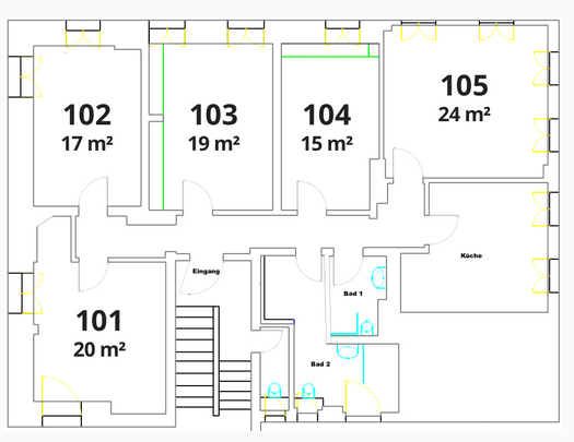Pronájem bytu 19 m², Marktplatz 12, Furtwangen im Schwarzwald, Bádensko-Württembersko Pronájem bytu 19 m², Marktplatz 12, Furtwangen im Schwarzwald, Bádensko-Württembersko