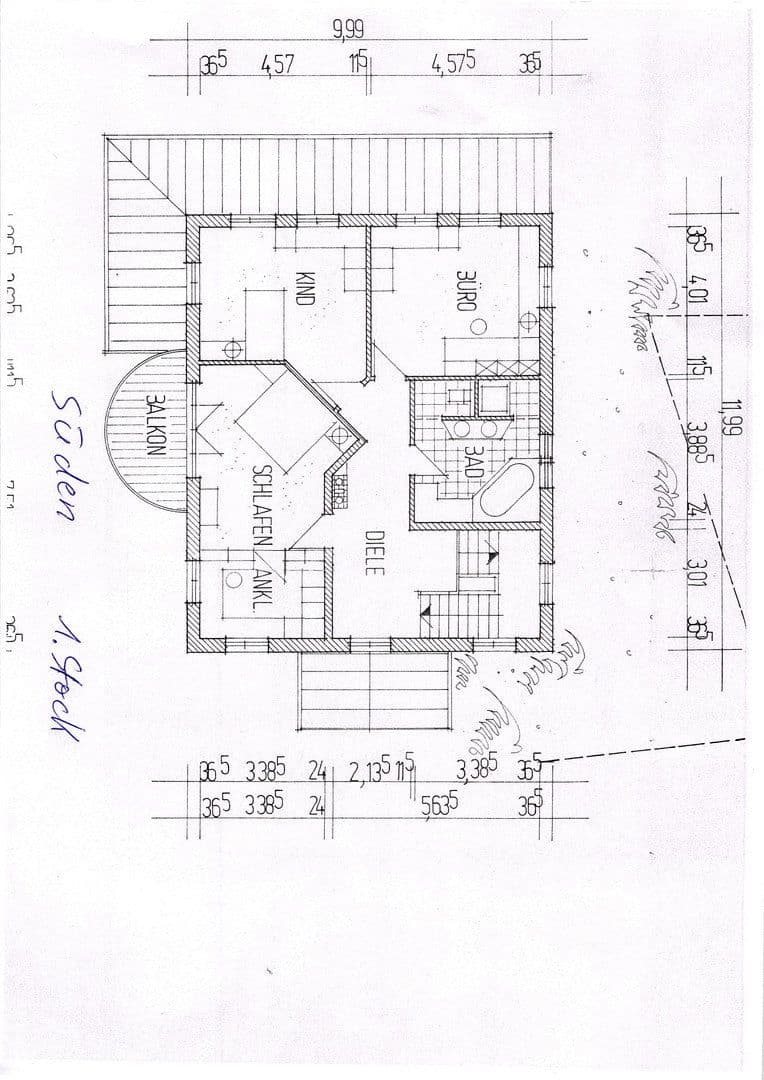 Prodej domu 260 m², pozemek 953 m², Hettenshausen, Bavorsko Prodej domu 260 m², pozemek 953 m², Hettenshausen, Bavorsko