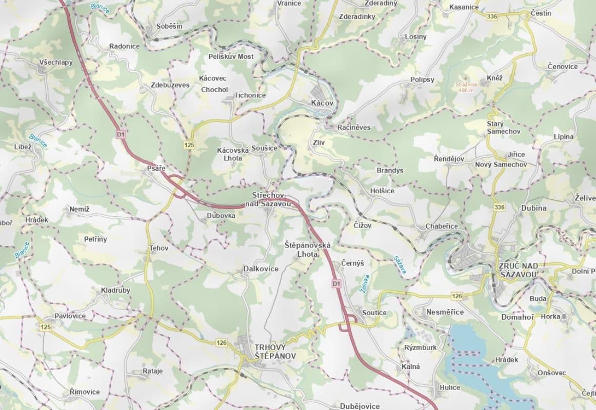 Prodej pozemku 2.128 m², Trhový Štěpánov, Středočeský kraj Prodej pozemku 2.128 m², Trhový Štěpánov, Středočeský kraj