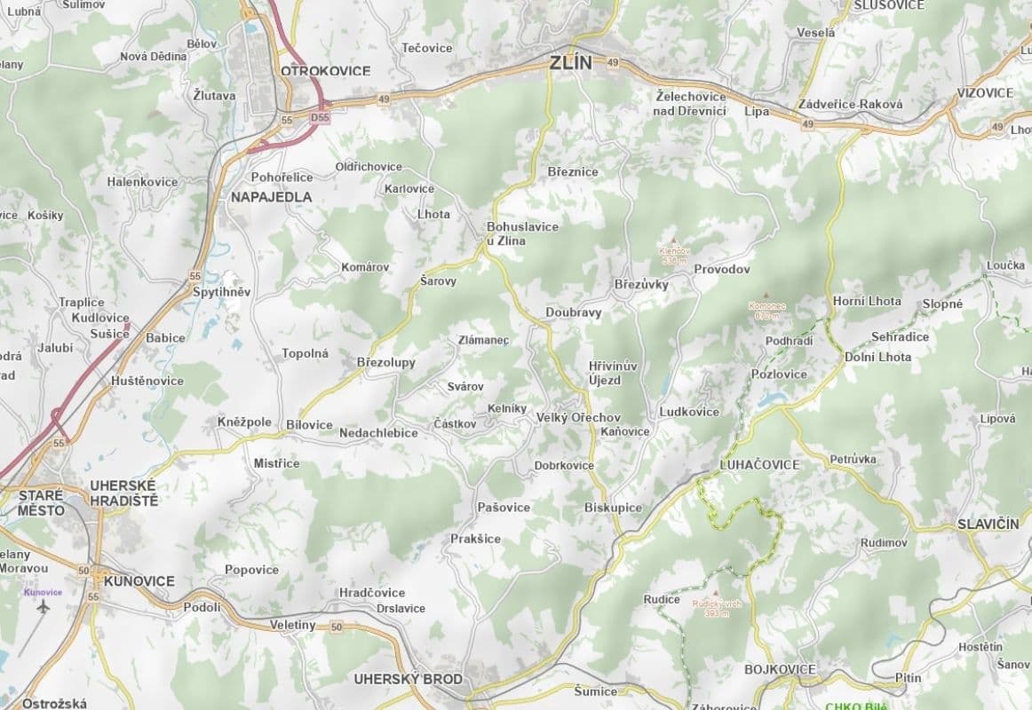 Prodej pozemku 7.199 m², Zlámanec, Zlínský kraj Prodej pozemku 7.199 m², Zlámanec, Zlínský kraj
