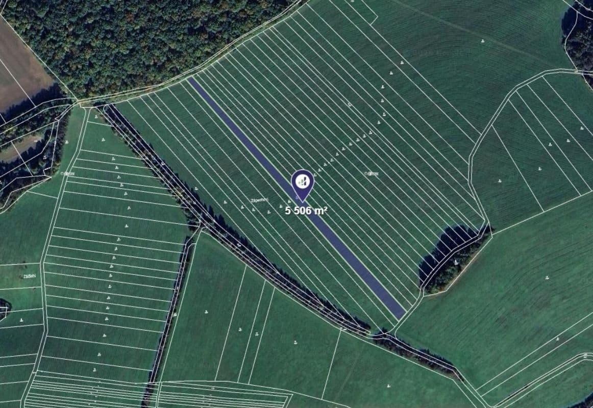 Prodej pozemku 5.506 m², Zlámanec, Zlínský kraj Prodej pozemku 5.506 m², Zlámanec, Zlínský kraj