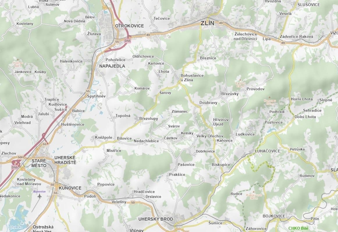 Prodej pozemku 5.506 m², Zlámanec, Zlínský kraj Prodej pozemku 5.506 m², Zlámanec, Zlínský kraj