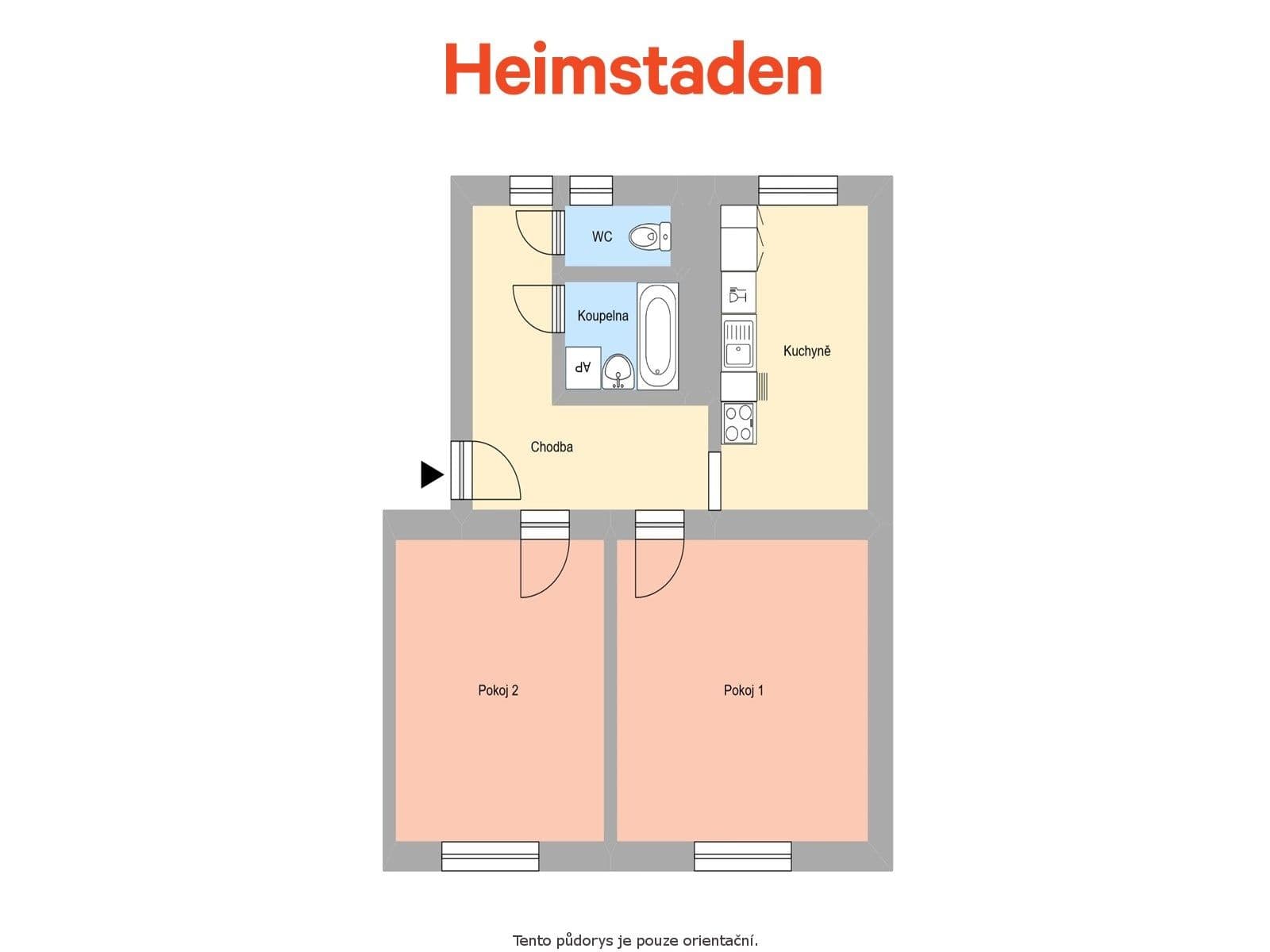Pronájem bytu 2+1 53 m², Sadová, Havířov, Moravskoslezský kraj Pronájem bytu 2+1 53 m², Sadová, Havířov, Moravskoslezský kraj