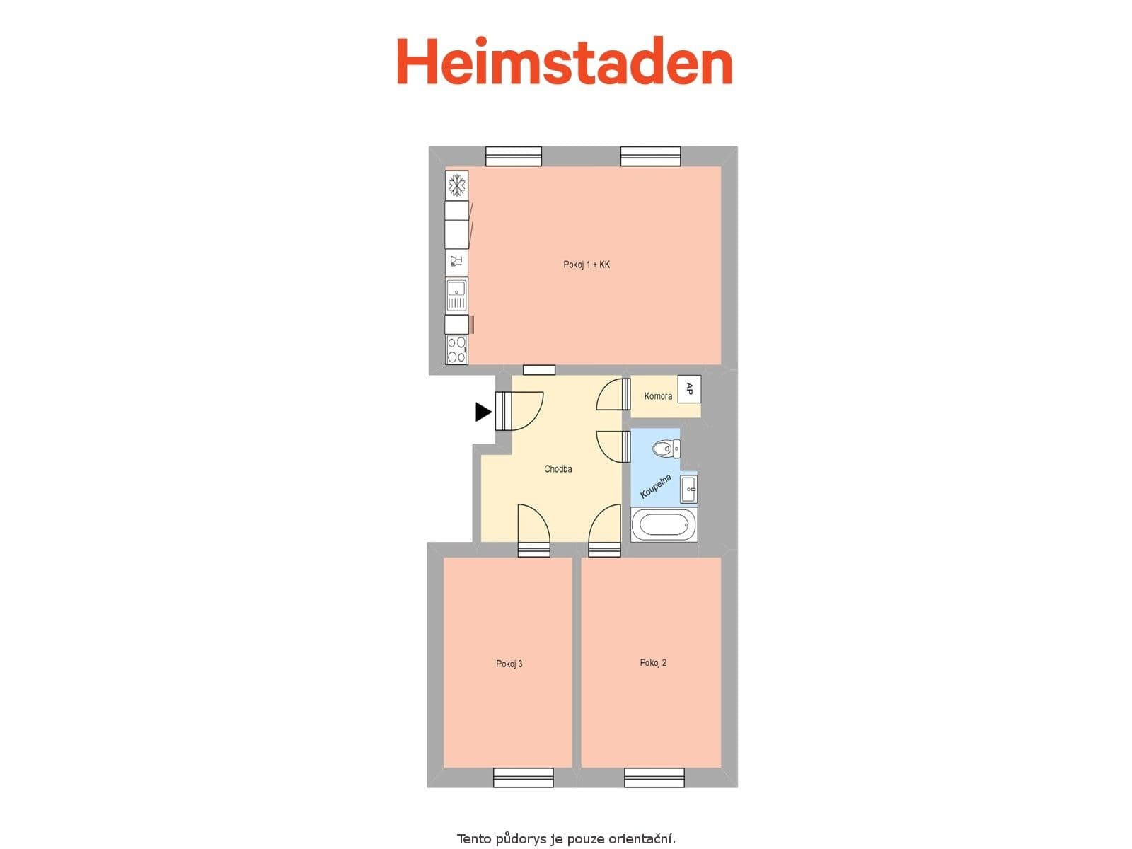 Pronájem bytu 3+kk 66 m², Hlavní třída, Havířov, Moravskoslezský kraj Pronájem bytu 3+kk 66 m², Hlavní třída, Havířov, Moravskoslezský kraj