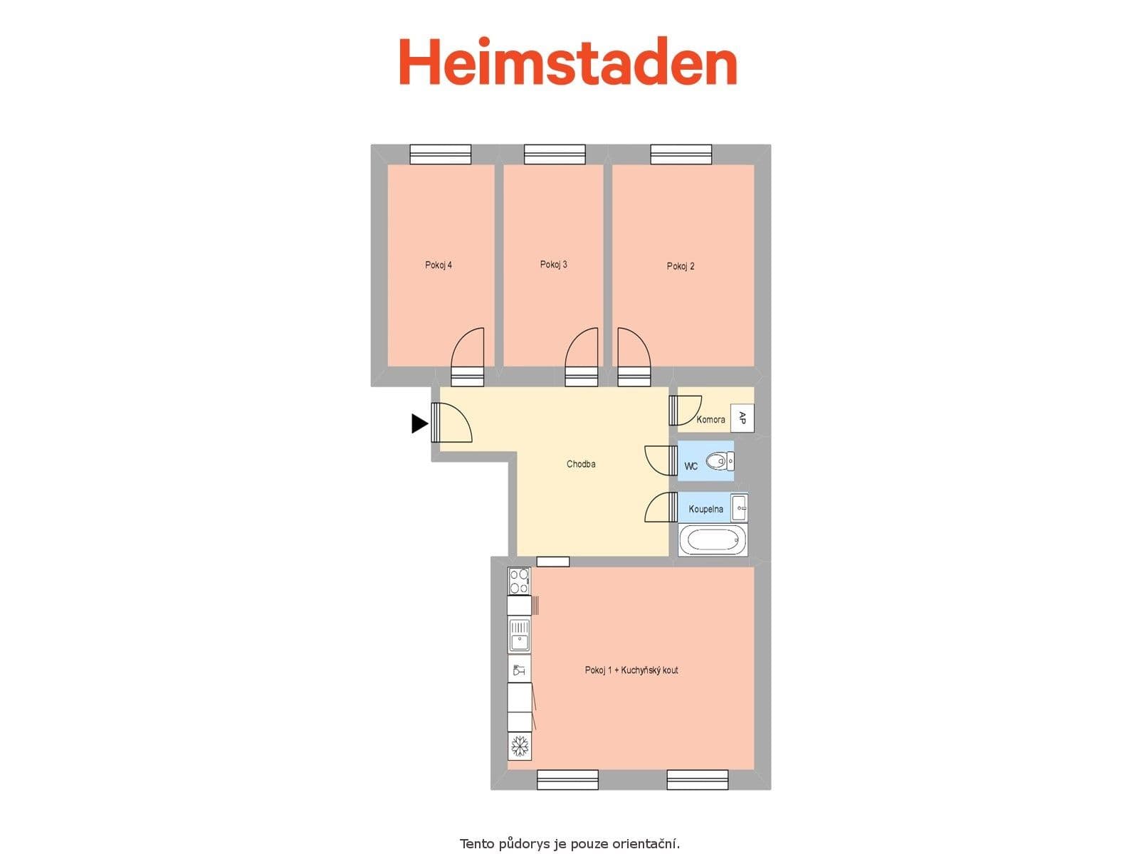 Pronájem bytu 4+kk 80 m², Hlavní třída, Havířov, Moravskoslezský kraj Pronájem bytu 4+kk 80 m², Hlavní třída, Havířov, Moravskoslezský kraj