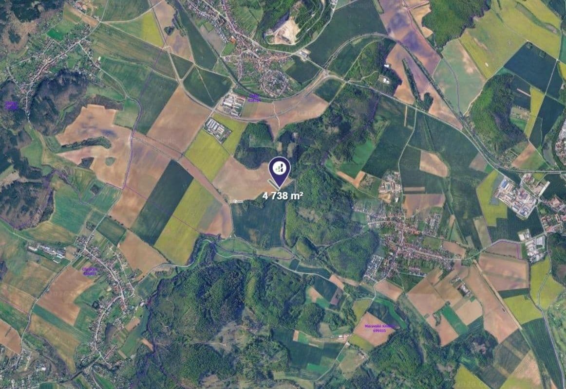 Prodej pozemku 4.738 m², Čebín, Jihomoravský kraj Prodej pozemku 4.738 m², Čebín, Jihomoravský kraj