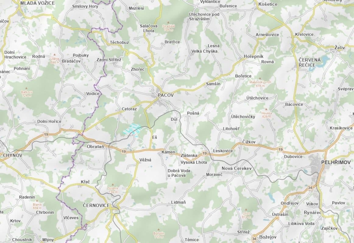 Prodej pozemku 1.295 m², Obrataň, Kraj Vysočina Prodej pozemku 1.295 m², Obrataň, Kraj Vysočina