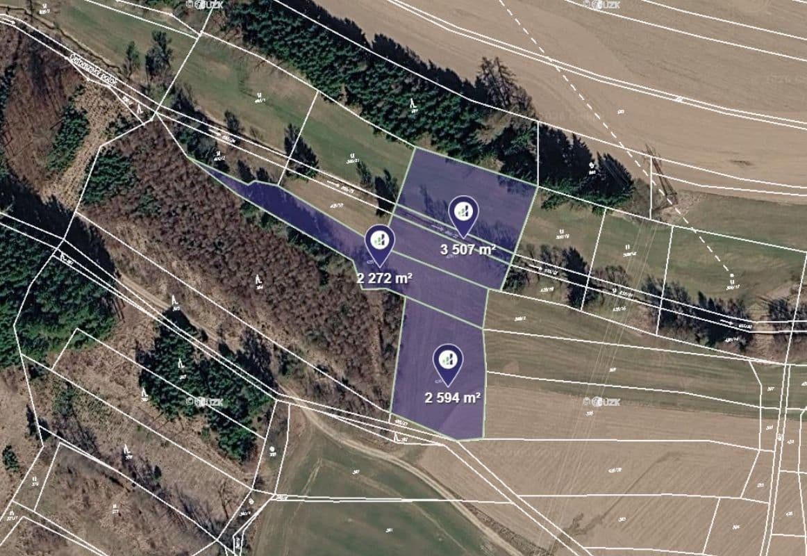 Prodej pozemku 1.295 m², Obrataň, Kraj Vysočina Prodej pozemku 1.295 m², Obrataň, Kraj Vysočina