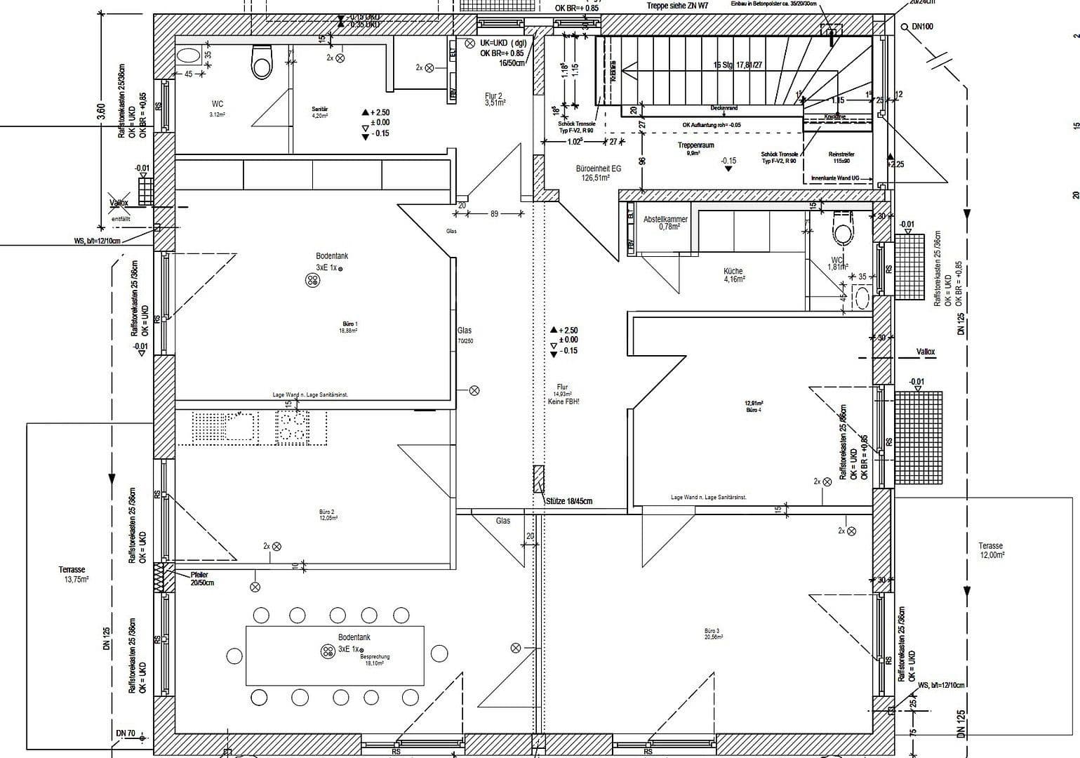 Pronájem kanceláře 130 m², Georg-Huber-Straße 12, Zorneding, Ortsteil Pöring, Bavorsko Pronájem kanceláře 130 m², Georg-Huber-Straße 12, Zorneding, Ortsteil Pöring, Bavorsko