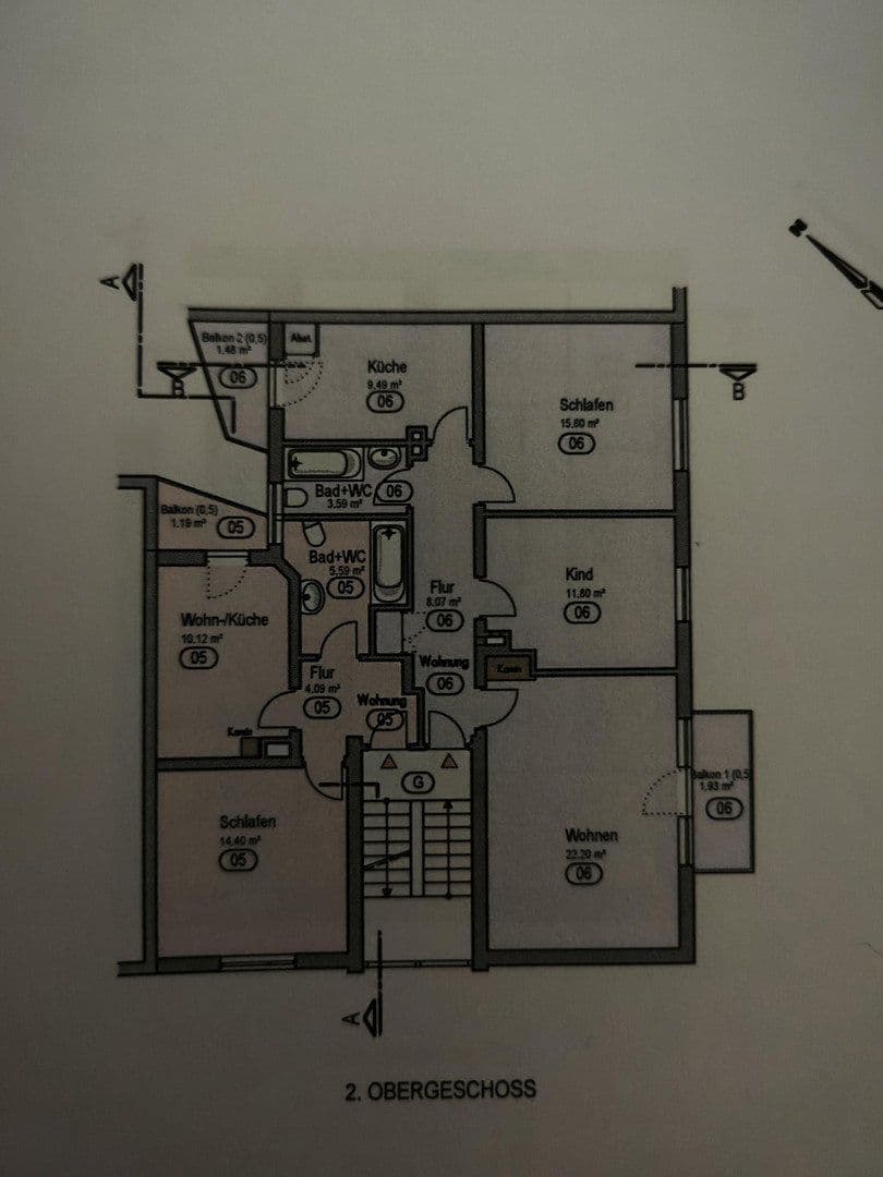 Prodej bytu 3+1 74 m², Hermann-Köhl-Straße 18B, Neu-Ulm, Bavorsko Prodej bytu 3+1 74 m², Hermann-Köhl-Straße 18B, Neu-Ulm, Bavorsko