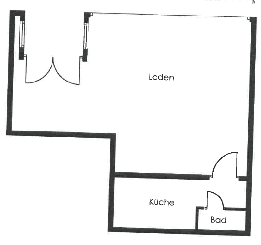 Pronájem nebytového prostoru 44 m², Bahnhofstr., Mörfelden-Walldorf, Hessen Pronájem nebytového prostoru 44 m², Bahnhofstr., Mörfelden-Walldorf, Hessen