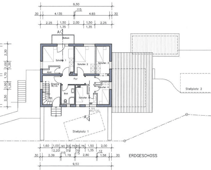 Prodej domu 160 m², pozemek 7.296 m², Gerolstein, Porýní-Falc Prodej domu 160 m², pozemek 7.296 m², Gerolstein, Porýní-Falc