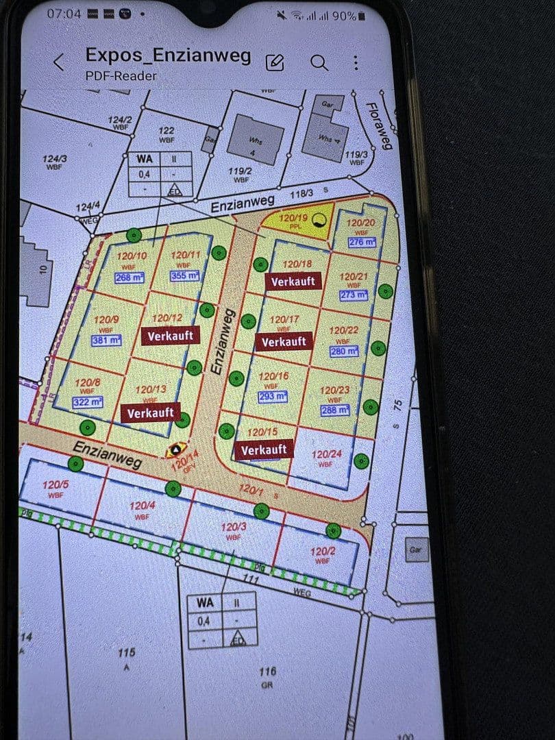 Prodej pozemku 353 m², Enzianweg 30, Schorndorf, Bádensko-Württembersko Prodej pozemku 353 m², Enzianweg 30, Schorndorf, Bádensko-Württembersko